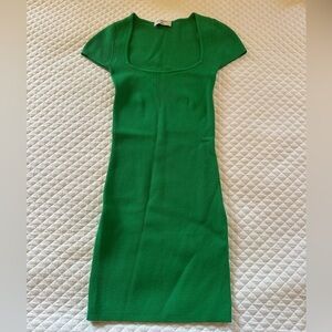Babaton Vibrant Green Midi Dress